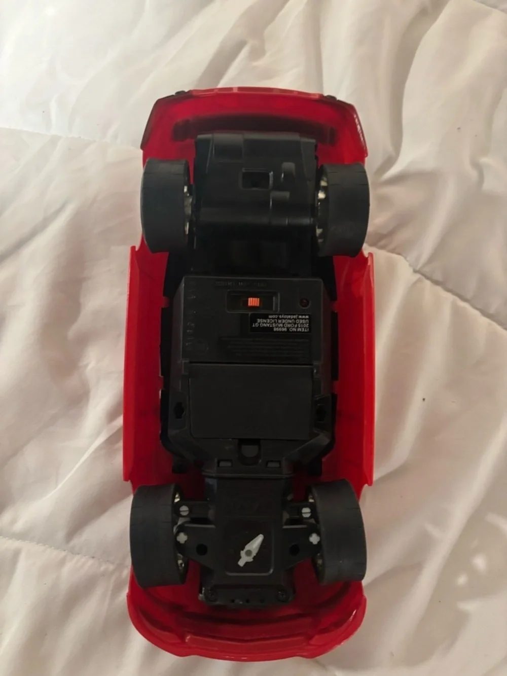 Red and Black Racing Toy Car - Kids Toy (No remote)
